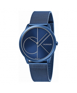 Orologio Calvin Klein Minimal uomo acciaio blu - 40 mm