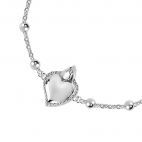 Morellato Devotion br. rosary ss heart 16+4cm femminile SARJ12
