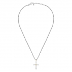 Morellato God pend. rosary gold +ss 550mm maschile SANF14
