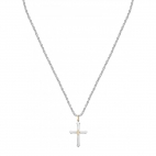 Morellato God pend. rosary gold +ss 550mm maschile SANF14