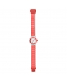 Orologio HIP HOP donna Sheer Colors gomma rosso - 32 mm