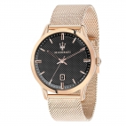 Orologio Maserati Ricordo mesh oro rosa - 42 mm 3h