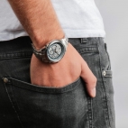 Orologio MASERATI uomo Successo chrono acciaio - 44 mm
