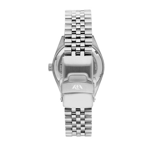 Philip Watch Caribe 39mm auto white silver...