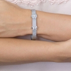 Morellato Tesori br.ss mesh bracelet 2 ss beads donna SAJU01