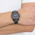 Sector Expander 90 40mm 3h blk dial green st uomo R3251197059
