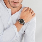 Sector 890 44mm 3h black dial black strap uomo R3251503002