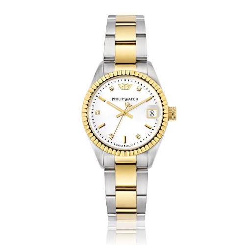 Philip Watch Caribe 31mm 3h whtsilver dial...