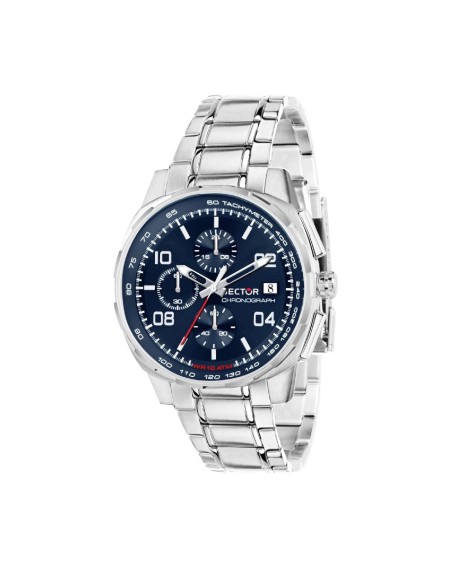 Sector 890 44mm chr blue dial ss br