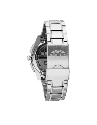 Sector 890 44mm chr blue dial ss br