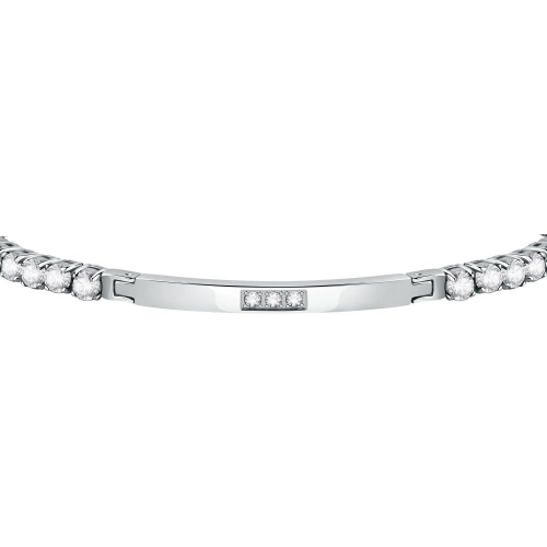 Bracciale MORELLATO uomo Tennis acciaio /...