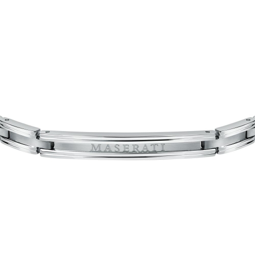 Bracciale MASERATI uomo Maserati Logo acciaio