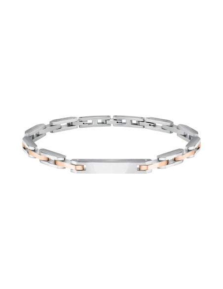Sector Energy – Bracciale Uomo Acciaio Silver-Rose Gold (SAFT52)