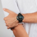 Sector Ex-47 47mm digital black w/blue strap uomo R3251508003