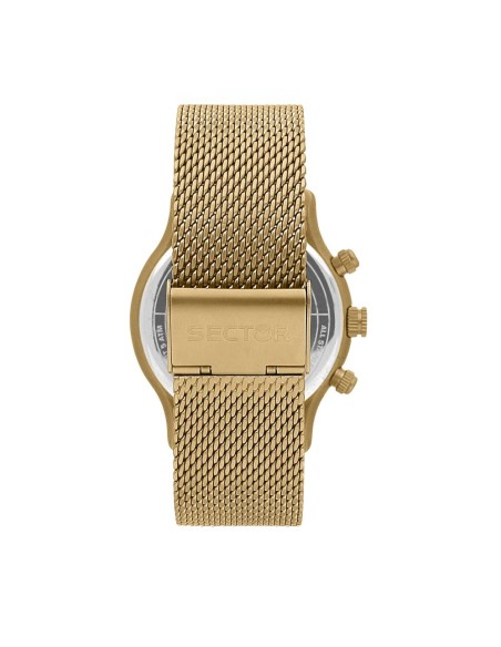 Sector 660 43mm mult black dial mesh br yg maschile R3253517016
