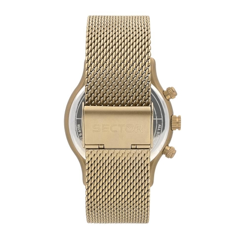 Sector 660 43mm mult beige dial mesh br beige maschile