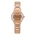 Sector 665 34mm 3h black dial br rg femminile R3253524503