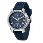 Maserati Successo 44 mm blue dial blue strap