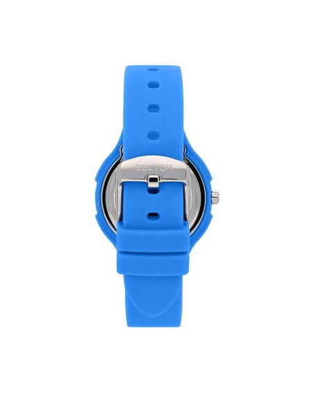 Sector Speed touch 37mm 3h blk dial l.blu sil s