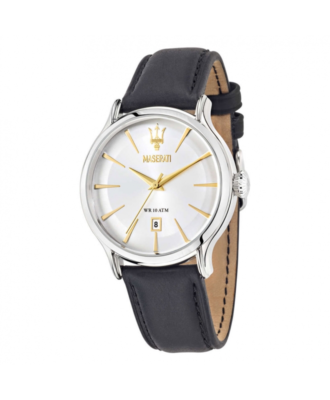 Maserati EPOCA Orologio Uomo Acciaio - Quadrante Blu, Data, Quarzo 42mm - R8853118021