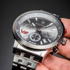 Maserati Gt 44mm chr gray dial br gun uomo R8873134001