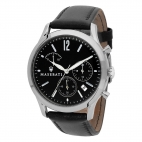 Maserati Tradizione 40mm chro black dial black st