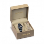 Orologio Trussardi T-bent blu - 32 mm - Special Pack