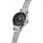 Trussardi T-twelve 34mm 3h black dial br ss