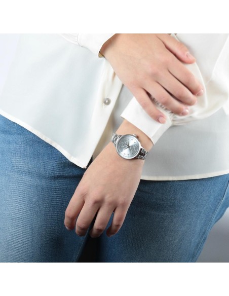 Trussardi T-evolution 36mm 3h sil dial br