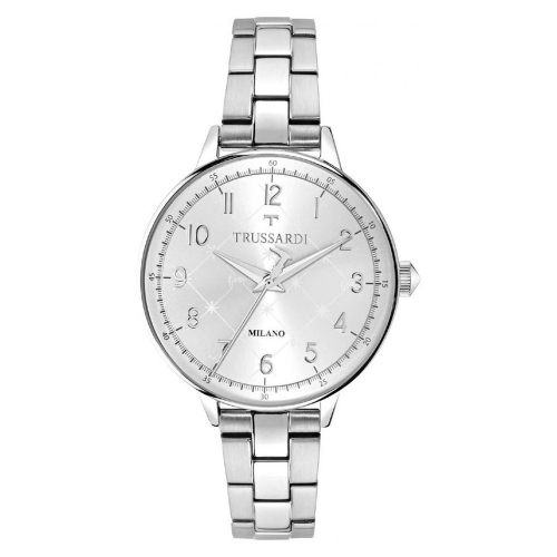 Trussardi T-evolution 36mm 3h sil dial br
