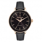 Trussardi T-evolution 36mm 3h black dial st
