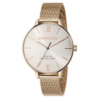 Morellato Ninfa 36mm 3h silver dial mesh rg donna R0153141520