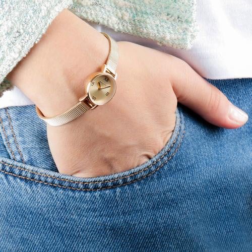 Morellato Sensazioni 26.5mm 2h yg dial yg mesh donna R0153142517