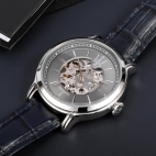 Maserati Epoca auto 45mm grey dial blue str maschile R8821118006