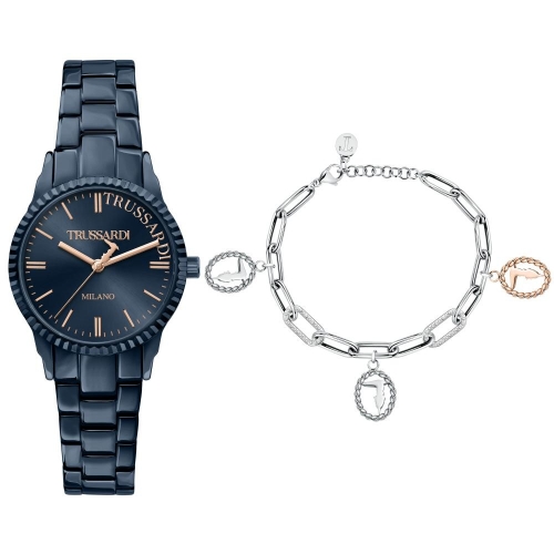 Trussardi T-bent 32mm r2453144508+bracele tjatr02