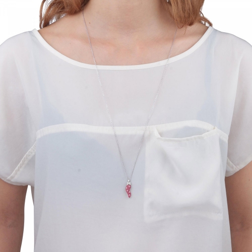 Morellato Tesori cornetto coll. ruby arg.925 donna SAIW71