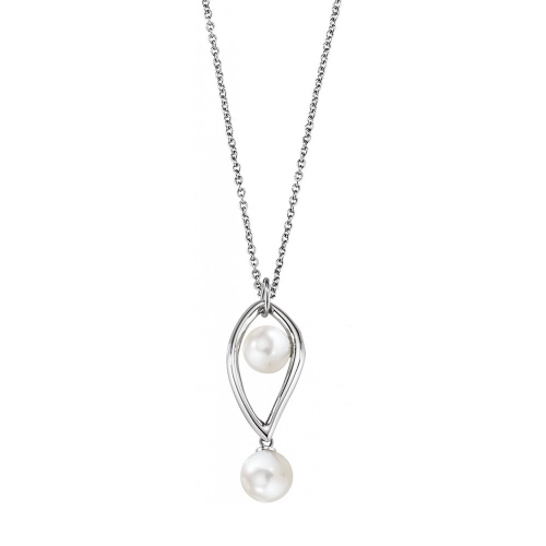 Morellato Foglia pendant ss pearl 40+5cm donna SAKH12