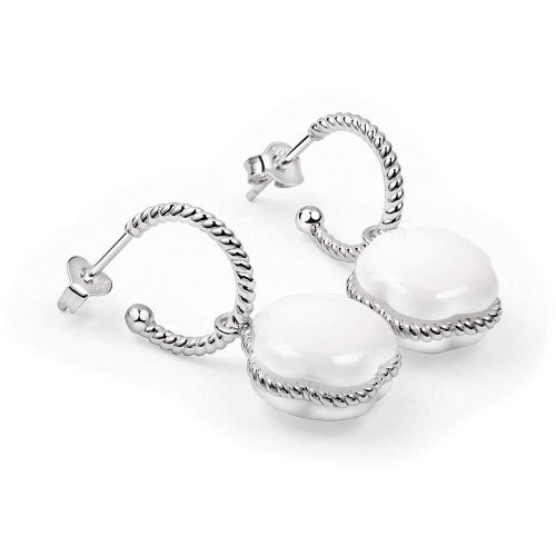 Morellato Natura earring torchon hoop 925 femminile SATO05