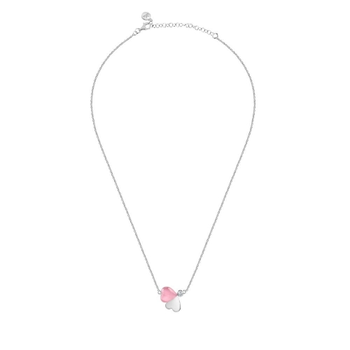 Morellato Doppio cuore pend.ss+cat eye ros arg.925 femminile