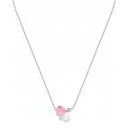Morellato Doppio cuore pend.ss+cat eye ros arg.925 femminile