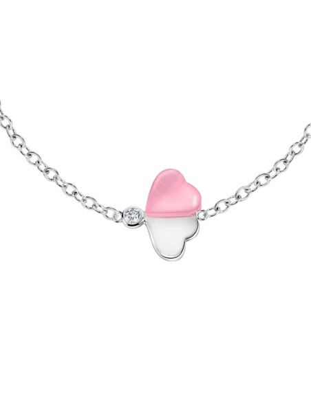 Morellato Doppio cuore br cateye rose arg925 femminile SASM11