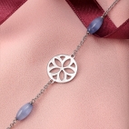 Morellato Fiore l-coll. elements & cat eye 85+5cm femminile