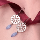 Morellato Fiore orecc. charm & cat eye blue femminile SATE06