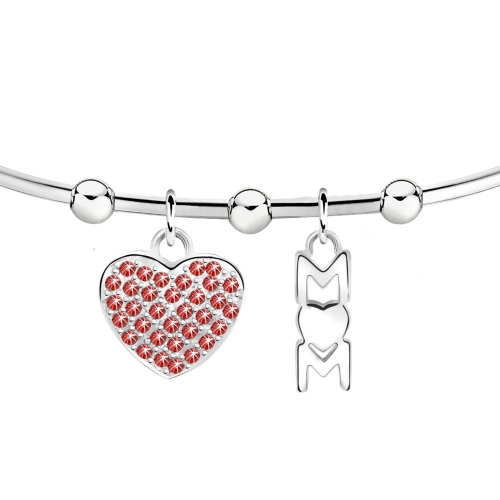 Morellato Enjoy br. cuff heart/mom donna SAJE12