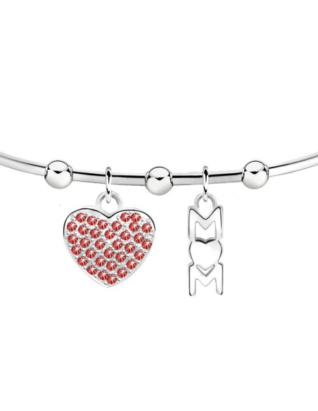 Morellato Enjoy br. cuff heart/mom donna SAJE12