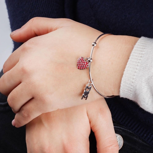 Morellato Enjoy br. cuff heart/mom donna SAJE12