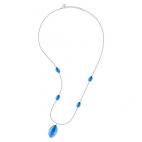 Morellato Profonda pend. long ss blue stone femminile SALZ19