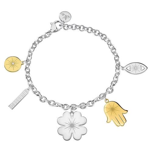 Morellato Gipsy br ss&yg fatima hand+4 leaf clover femminile