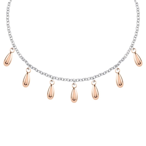 Morellato Gipsy coll. ss + rg drops 38+7cm femminile SAQG03