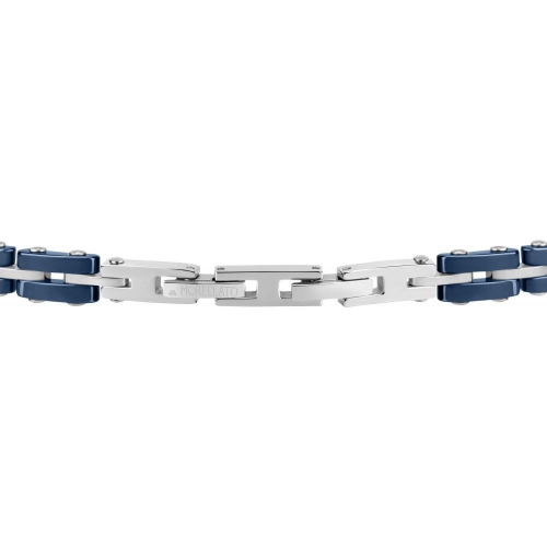 Morellato Ceramic br. blue ceramic ss+whit cz